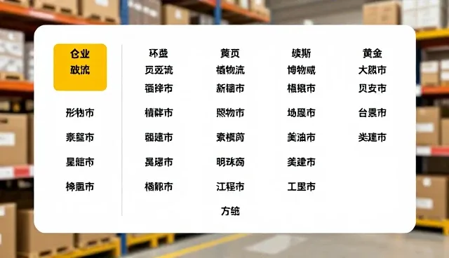 黄页服务如何应对分类信息混乱，提升找安顺公司效率