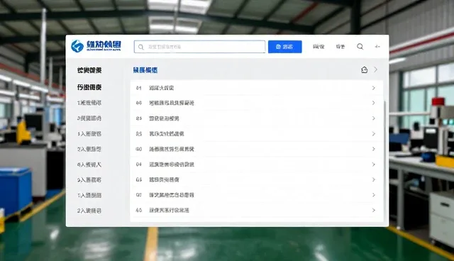 行业分类检索助力企业精准选型与业务拓展