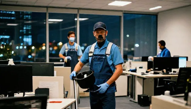 开荒保洁中注重服务细节的两种做法对比
