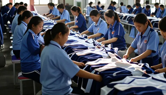 校服批量生产中批发供货的常见问题及应对方向