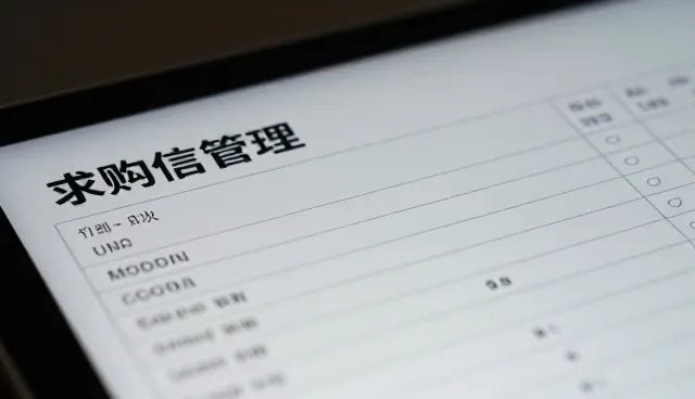 求购信息管理如何提升合作效率？