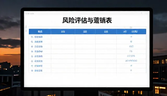 风险控制中如何有效进行风险评估与应对