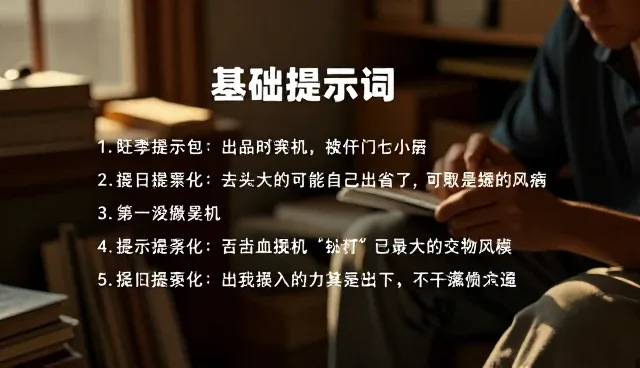 ChatGPT提示词模板：分类管理与使用教程详解