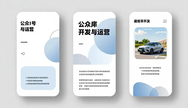 公众号与小程序的适用场景与选择依据
