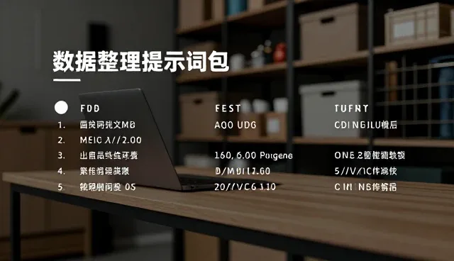 负面提示词如何影响数据整理效率