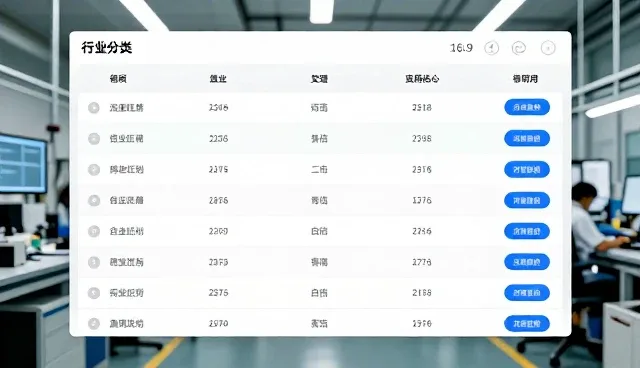 行业分类导航系统检查要点解析