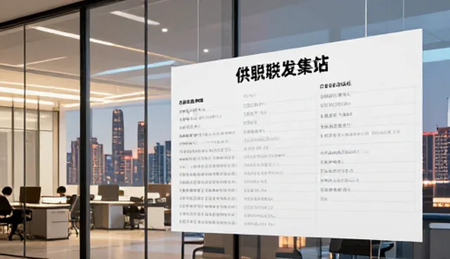 企业展示在供求信息发布中的选型与使用建议