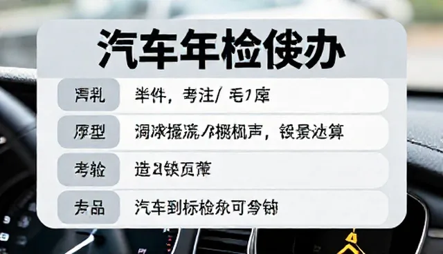 年检代办适用条件检查要点解析