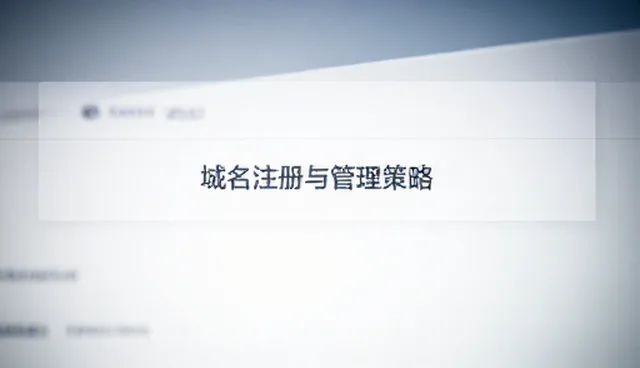 域名注册与管理如何提升网络性能优化效果