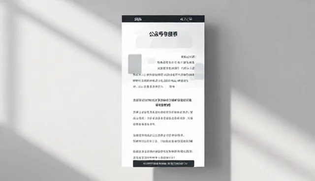 公众号开发部署流程中的选型关注点检查要点
