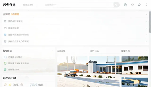 行业分类浏览的检查要点与业务发展分析
