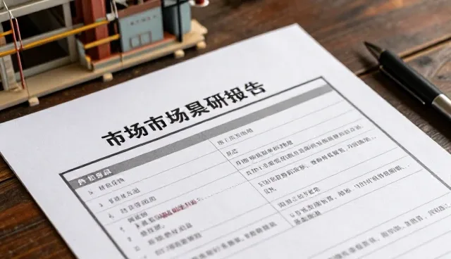 市场调研：如何精准识别行业趋势与竞争格局