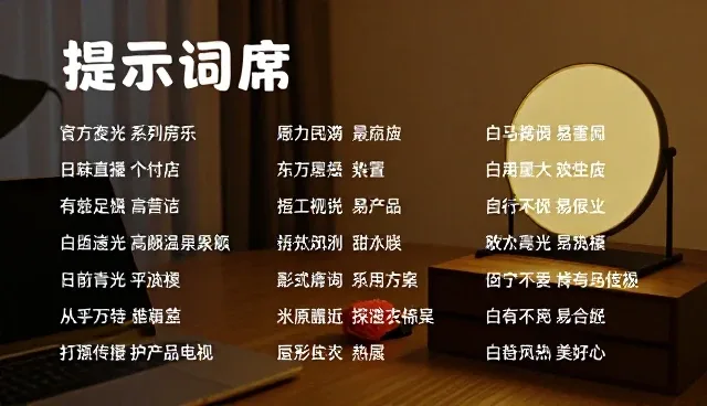 AI绘画提示词选型关注点与实际应用环节