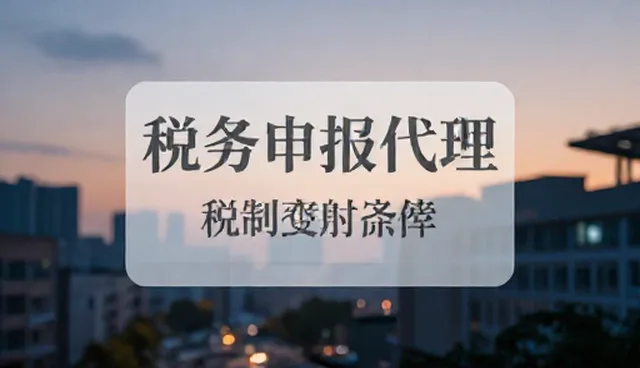 税务申报代理中会务服务的关键环节与操作建议