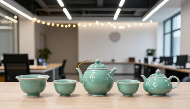 宋代青瓷茶具套装使用技巧与检查要点解析