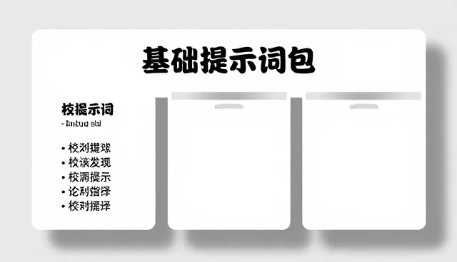 预算制定提示词：提升翻译校对效率的两个实际环节