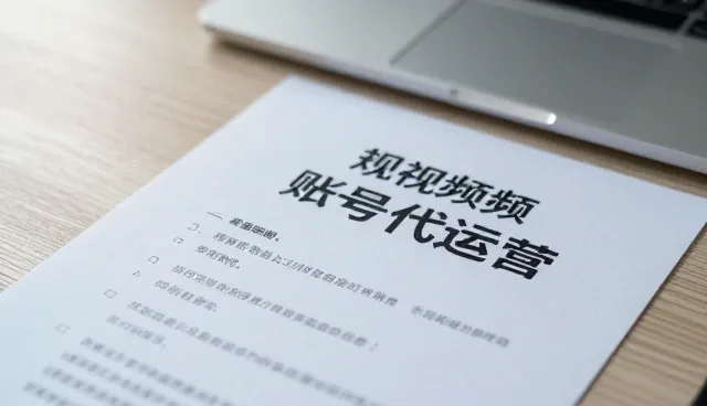 账号代运营中的视频制作关键环节解析