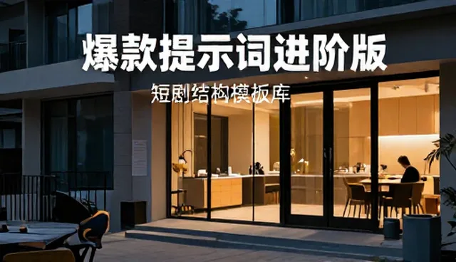 ai提示词交易社群如何优化短剧结构模板库的使用场景