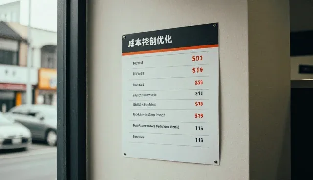 商务服务中如何通过成本控制优化管理