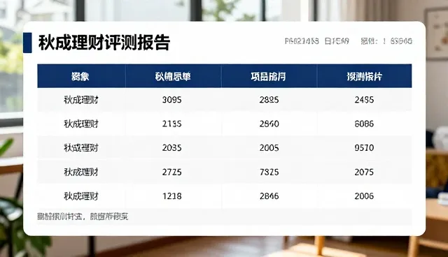 理财产品评测中的常见问题与使用场景分析