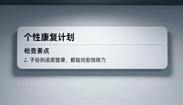 社区医疗中个性化康复计划如何有效实施？