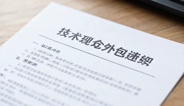 技术外包中维护策略的适用情况与限制
